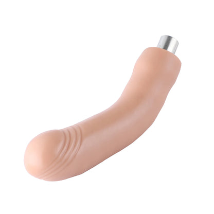 Dildo Flexible 3XLR para Auxfun Basic Sex Machine Beige