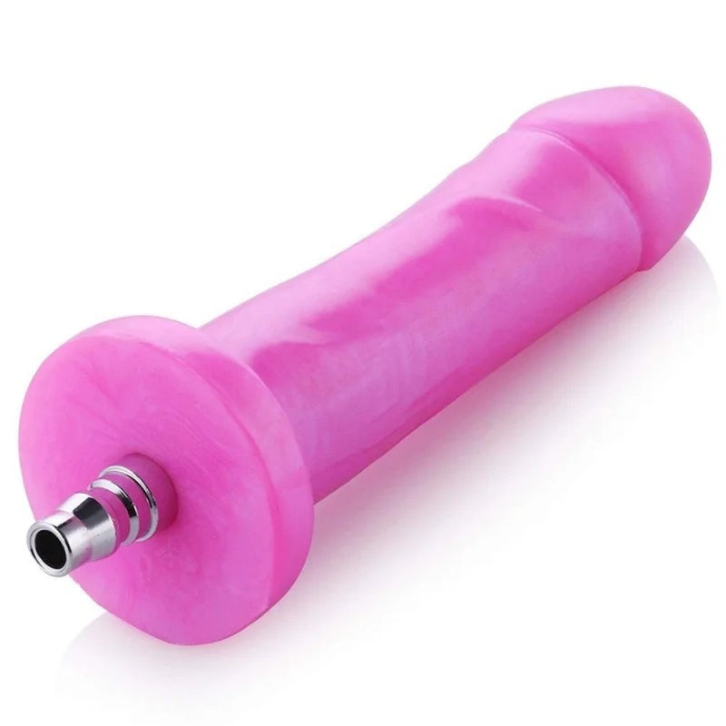Juguetes Tabú Dildo Médico de Silicona Anal y Vaginal Rosa con QAC