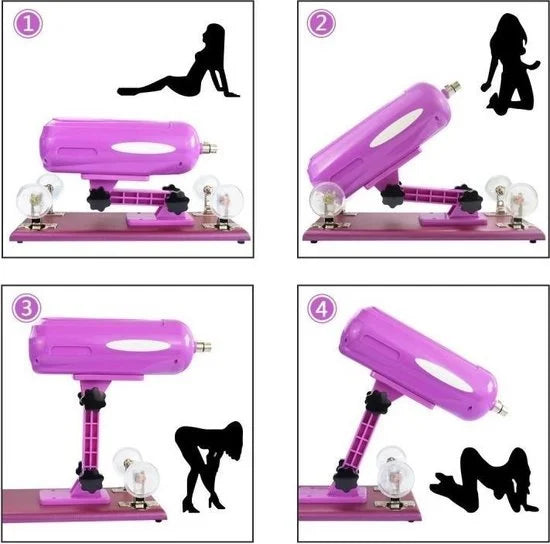 Máquina sexual Auxfun Basic con Dildo
