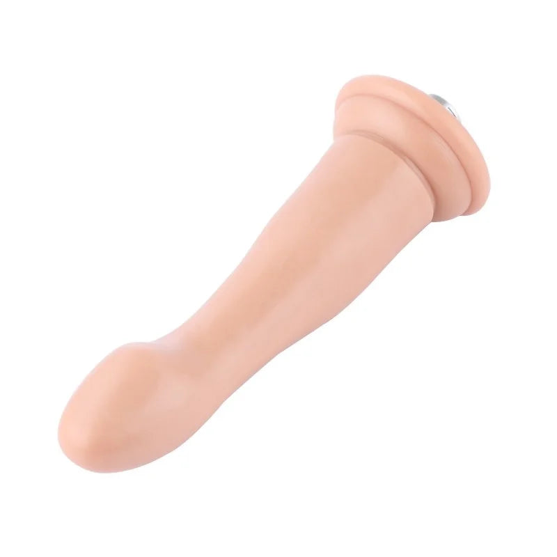 Dildo Anal Suave 3XLR para Máquina de Sexo Básica Auxfun Nude