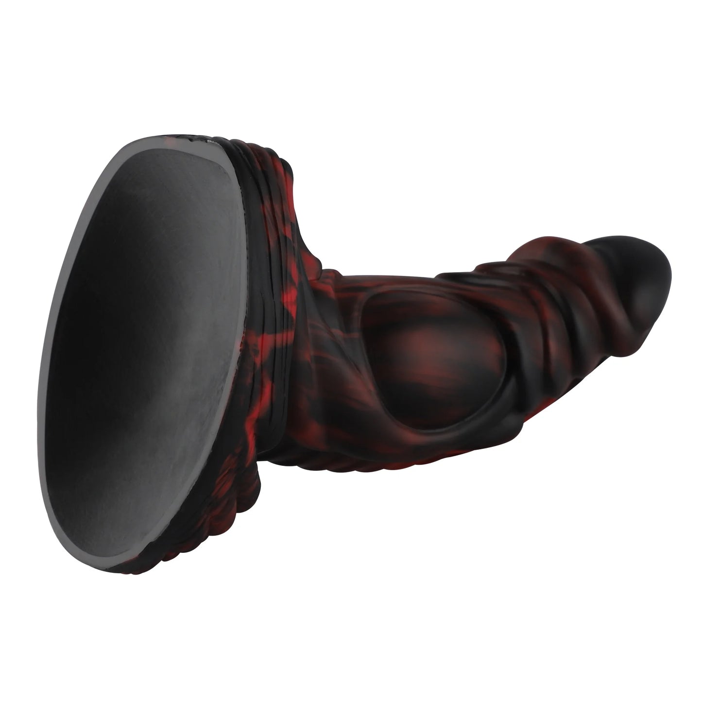 Wildolo Merman Suction Cup Dildo 16 cm Negro | Juguete de silicona realista para estimulación intensa y.