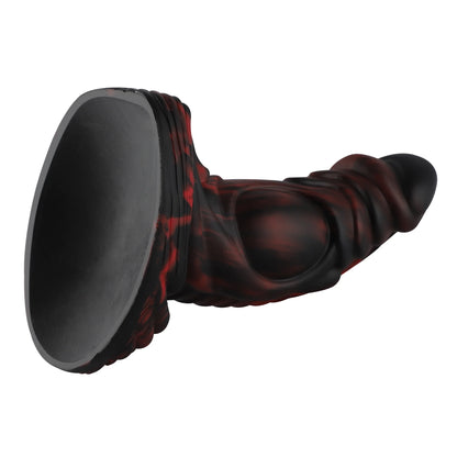 Wildolo Merman Suction Cup Dildo 16 cm Negro | Juguete de silicona realista para estimulación intensa y.