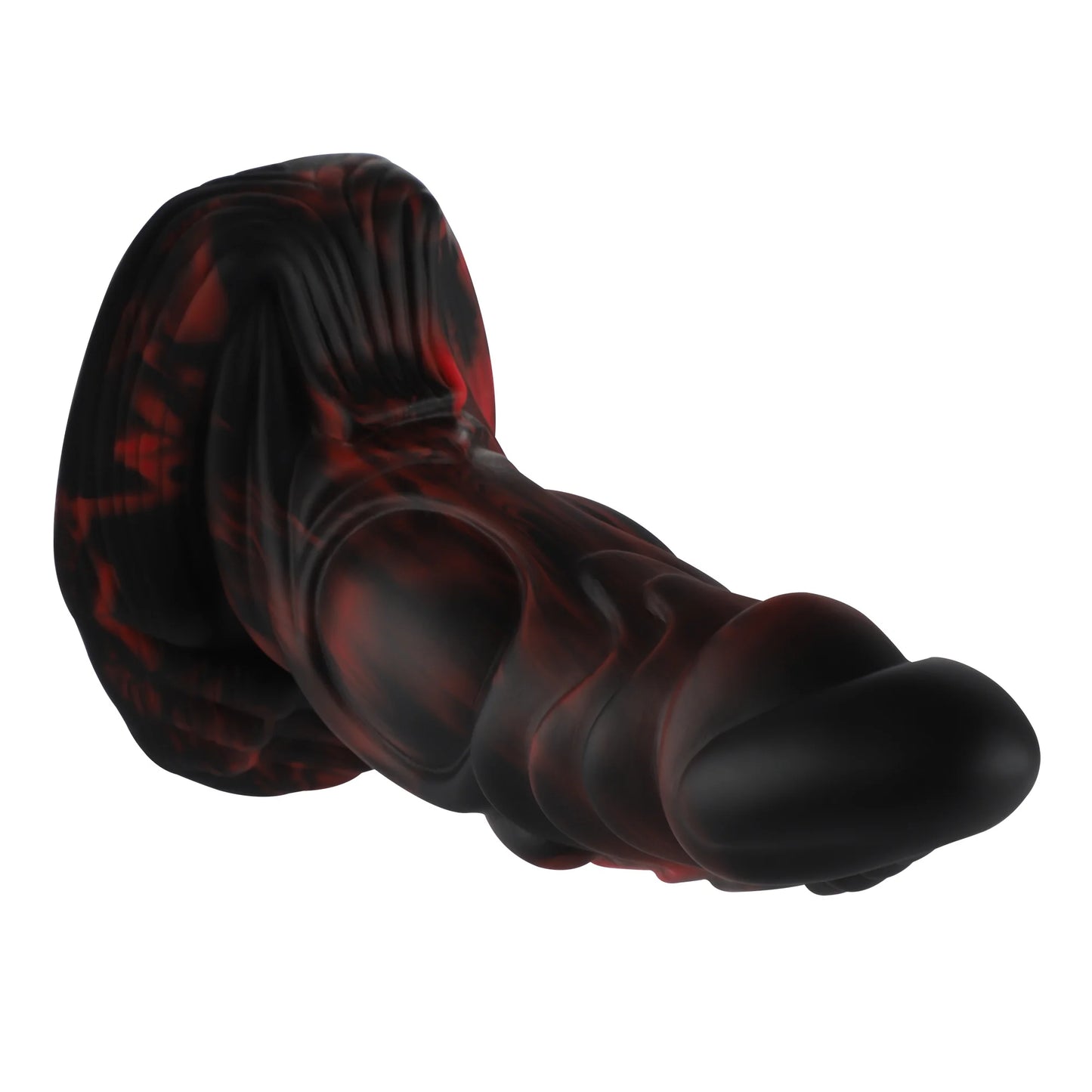 Wildolo Merman Suction Cup Dildo 16 cm Negro | Juguete de silicona realista para estimulación intensa y.