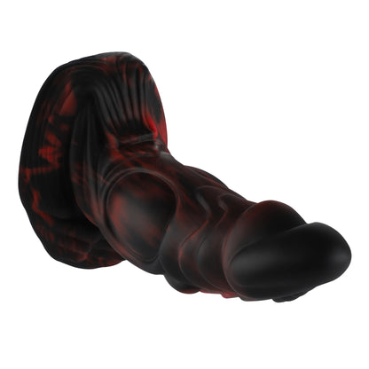 Wildolo Merman Suction Cup Dildo 16 cm Negro | Juguete de silicona realista para estimulación intensa y.