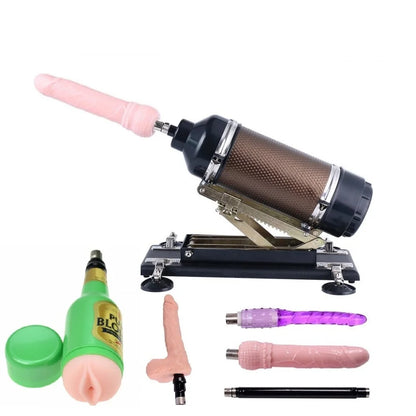 ¡Paquete Boosty Auxfun Basic Sex Machine Muebles sexuales y muchos extras!