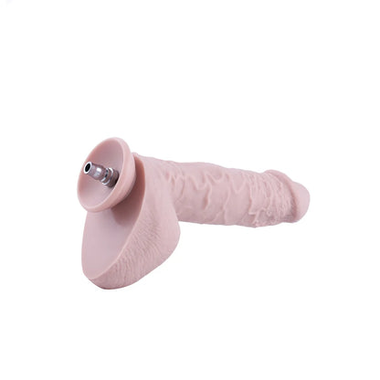 Juguetes Tabú Dildo Grande y Grueso de 25 CM de Largo con QAC Nude