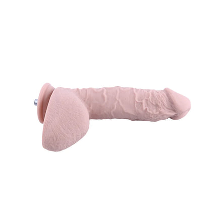 Juguetes Tabú Dildo Grande y Grueso de 25 CM de Largo con QAC Nude