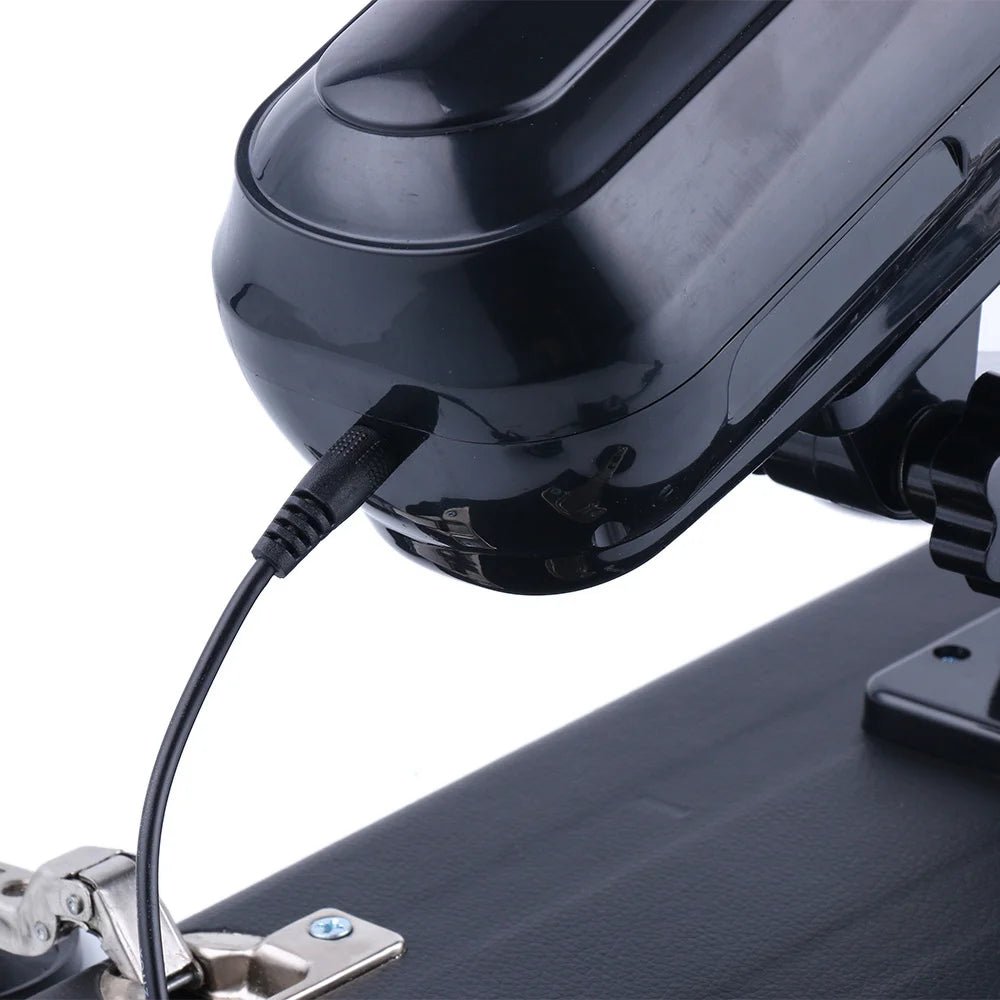 Paquete Noir Auxfun Máquina de Sexo Básica con 5 Accesorios Anales y Vaginales
