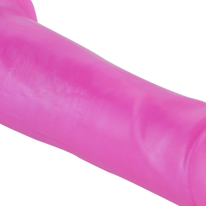 Juguetes Tabú Dildo Médico de Silicona Anal y Vaginal Rosa con QAC