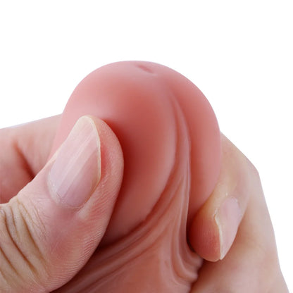 Dildo de Silicona 17CM Conejito y Conector de Aire Rápido