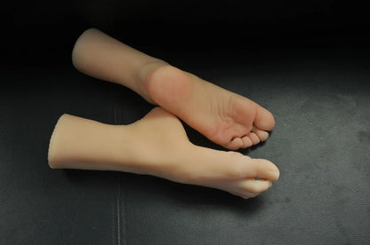 Maniquí Pie Fetichista Izquierdo – Producto Fetichista de Pie con Forma de Pie Realista y Piel de Silicona Suave