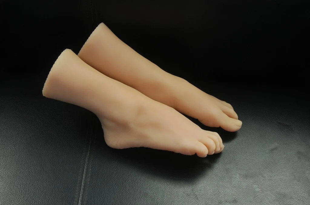 Maniquí Pie Fetichista Izquierdo – Producto Fetichista de Pie con Forma de Pie Realista y Piel de Silicona Suave