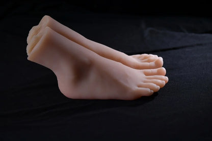 Maniquí de Fetiche de Pies con Vagina Artificial Derecha – Maniquí de Fetiche de Pies Realista con Apariencia Natural y Textura Suave y Tocable