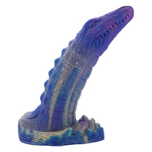 "Wildolo Fantasy Cocodrilo Dildo 23 cm - Juguete de Silicona Premium con Ventosa para Estimulación Intensa"