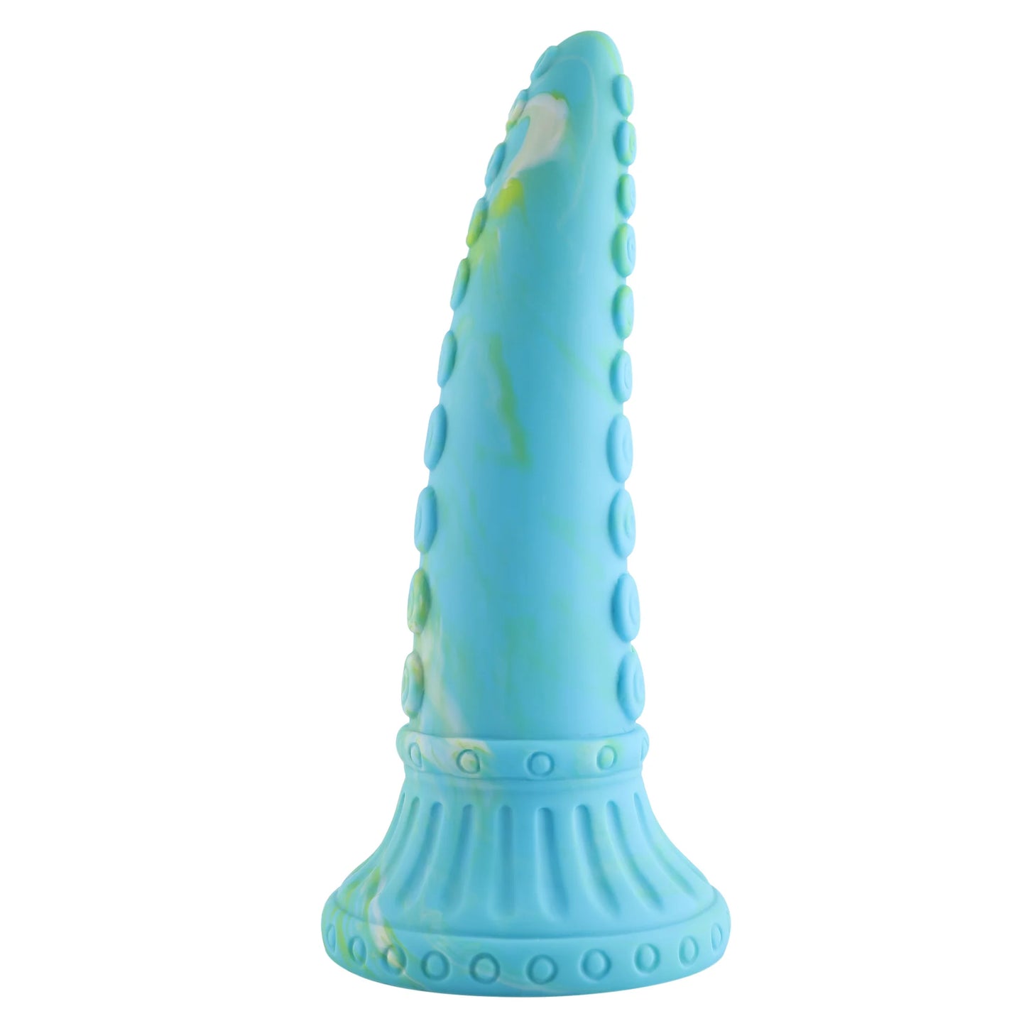 Obtén sensaciones intensas con el dildo de fantasía de tentáculo de 25 cm en silicona premium