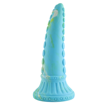 Obtén sensaciones intensas con el dildo de fantasía de tentáculo de 25 cm en silicona premium