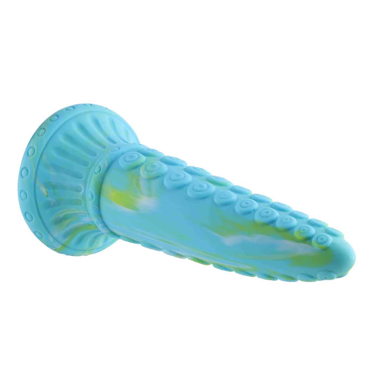 Obtén sensaciones intensas con el dildo de fantasía de tentáculo de 25 cm en silicona premium