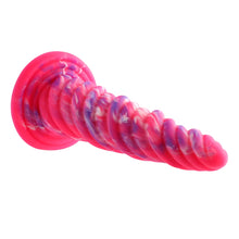 Dildo Anal de Silicona Premium con Diseño Único, Vibración - Placer Manos Libres - 25 cm