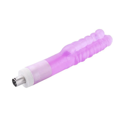 Dildo de doble estriado 3XLR para la máquina de sexo básica Auxfun