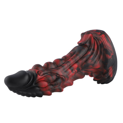 Wildolo Anal Fantasy Vibrador Dildo 21 cm Negro | 10 Modos de Vibración, Control por App y Remoto,