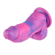 Dildo Fantasía Gigante Rosa con Fuerte Ventosa - Dildo de Silicona de 22 cm para el Placer Máximo y.