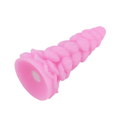 Dildo Fantasía que Brilla en la Oscuridad de 21 cm con Vibración y Ventosa | Control Remoto y App, 10.