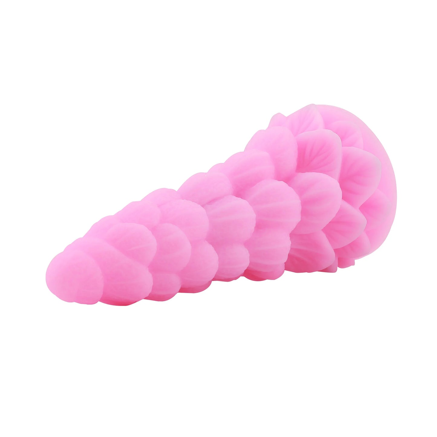 Dildo Fantasía que Brilla en la Oscuridad de 21 cm con Vibración y Ventosa | Control Remoto y App, 10.