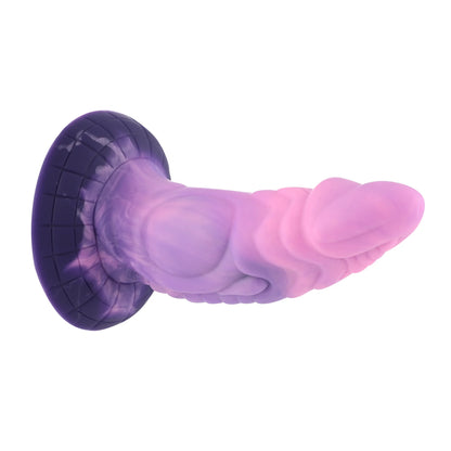 Wildolo Merman Fantasy Suction Cup Dildo 18 cm Lila - Juguete de Fantasía Realista para Estimulación Profunda.