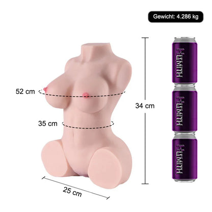 Muñeca Sexual Femenina Única – Muñeca Sexual de Alta Calidad con Detalles Realistas y Embalaje Discreto