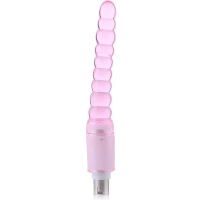 Dildo Anal Estriado Conector 3XLR para Máquina de Sexo Auxfun Básica