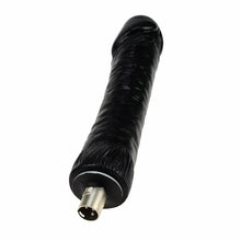 Dildo Negro Extra Grande para la Máquina de Sexo Auxfun Basic 3XLR 24 CM