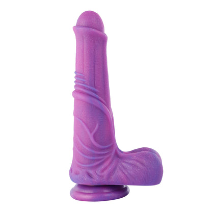 Dildo de Ventosa de Monstruo Caballo de Fantasía - Tamaño XXL 27 cm - Silicona Premium - Uso Anal y Vaginal -.