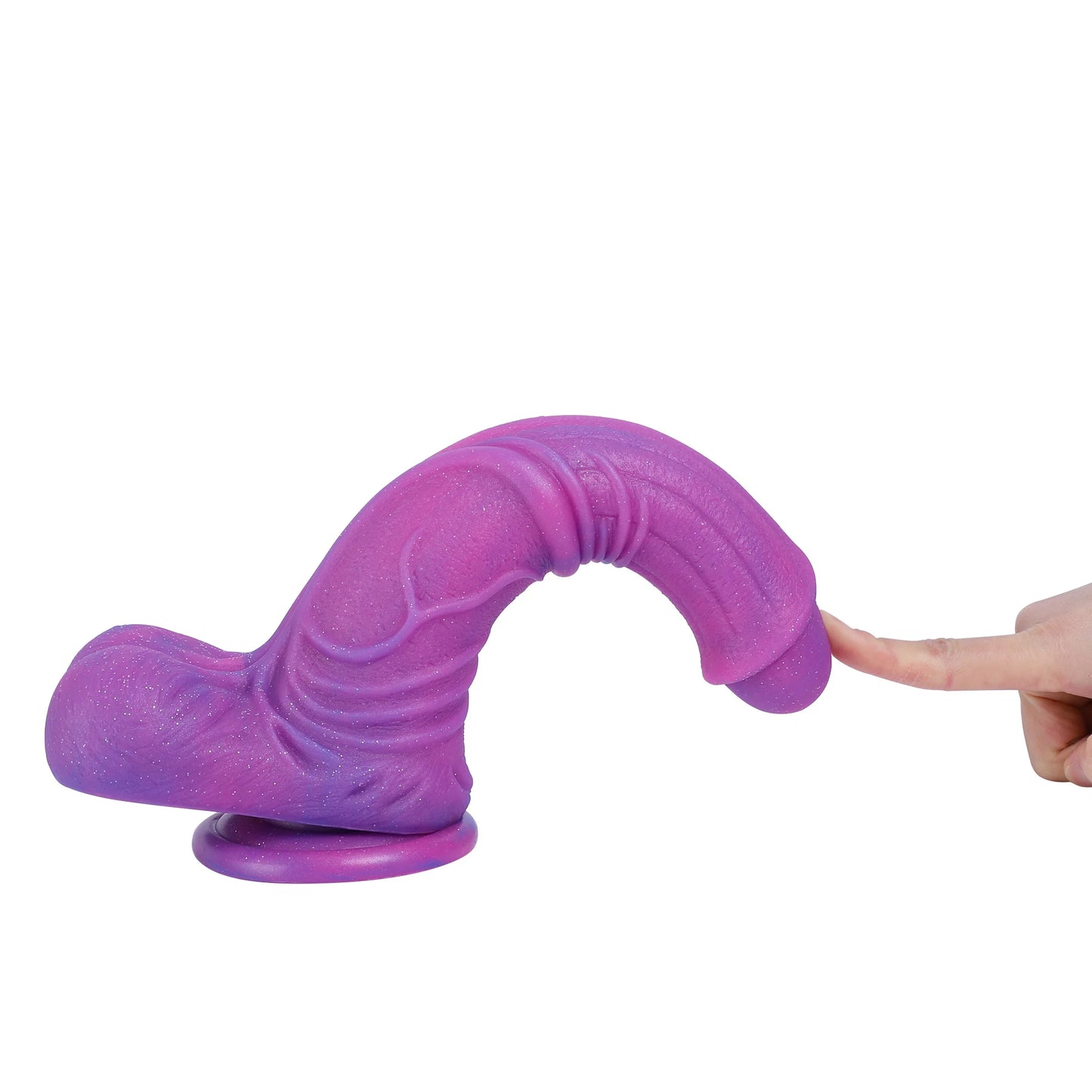 Dildo de Ventosa de Monstruo Caballo de Fantasía - Tamaño XXL 27 cm - Silicona Premium - Uso Anal y Vaginal -.