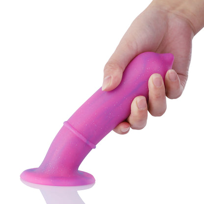 Dildo de Ventosa Fantasy Shaft para Placer Intenso | Juguete de Silicona Premium de 17.5 cm