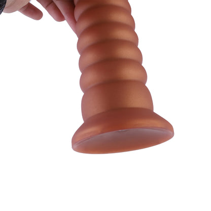 Experimenta la Estimulación Última con el Dildo de Ventosa con Costillas Anal Tower - Tamaño XXL (26 cm)