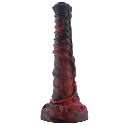 Dildo de monstruo de fantasía con ventosa de 21 cm | Textura única | Silicona de primera calidad | Tema extraterrestre