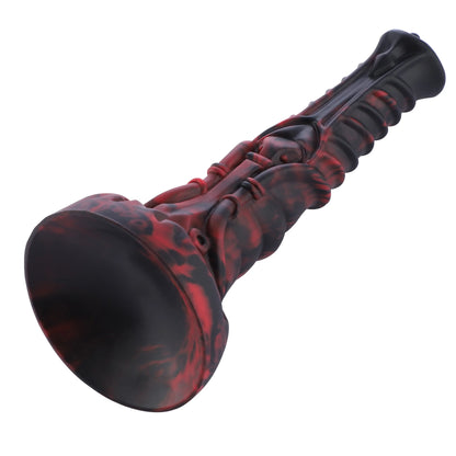 Dildo de monstruo de fantasía con ventosa de 21 cm | Textura única | Silicona de primera calidad | Tema extraterrestre