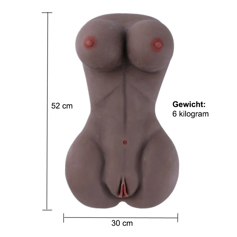 Muñeca Sexual Femenina Mia Kali – Muñeca Sexual de Silicona Realista con Formas Seductoras y Aberturas Ajustadas