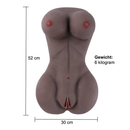 Muñeca Sexual Femenina Mia Kali – Muñeca Sexual de Silicona Realista con Formas Seductoras y Aberturas Ajustadas
