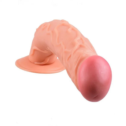 Dildo de Ventosa Extra Grande XXL de 34 cm para Penetración Profunda y Máxima Estimulación - Realista.
