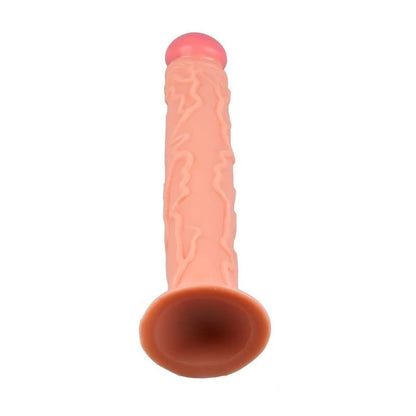 Dildo de Ventosa Extra Grande XXL de 34 cm para Penetración Profunda y Máxima Estimulación - Realista.