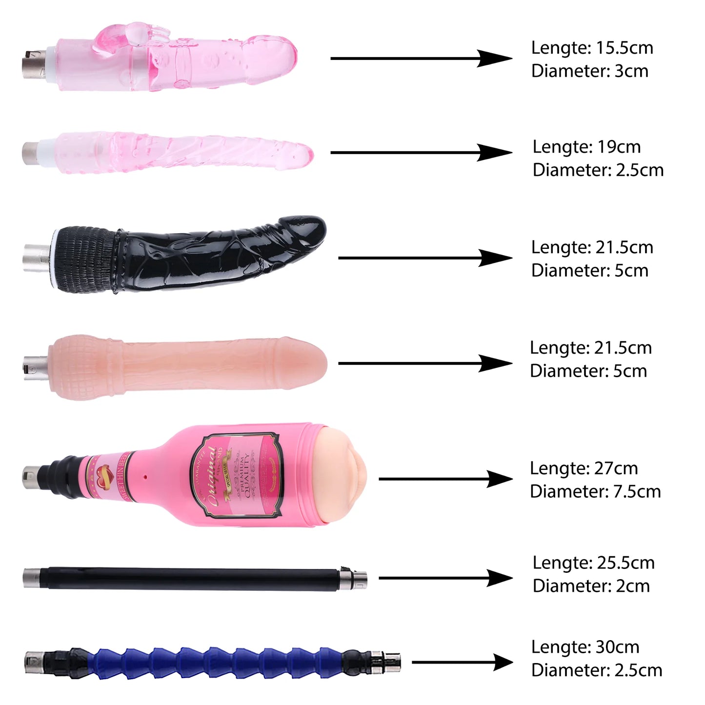 ¡Paquete de Máquina de Sexo Básica Auxfun® Romeo Para él y ella!