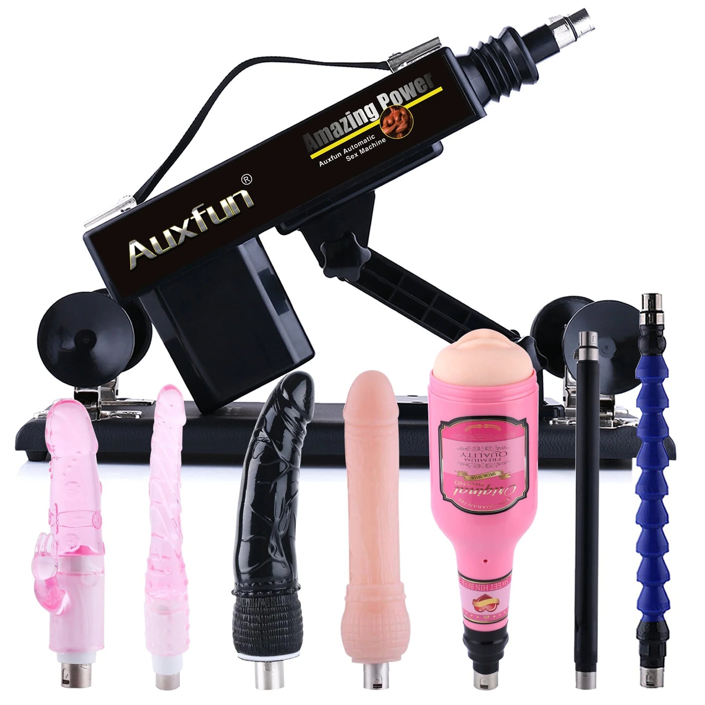 ¡Paquete de Máquina de Sexo Básica Auxfun® Romeo Para él y ella!