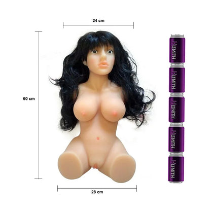 Muñeca Sexual Femenina Yolanthe – Muñeca Sexual de Silicona Premium con Curvas Realistas y Envío Discreto