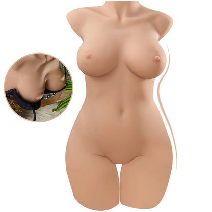 Muñeca Sexual Scarlett – Muñeca Sexual Premium con Funciones de Succión y Vibración para la Experiencia Definitiva
