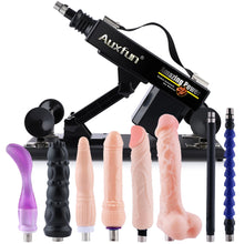 Auxfun® Máquina de Sexo Básica - Paquete Dimitri - Con Dildos y Extensiones