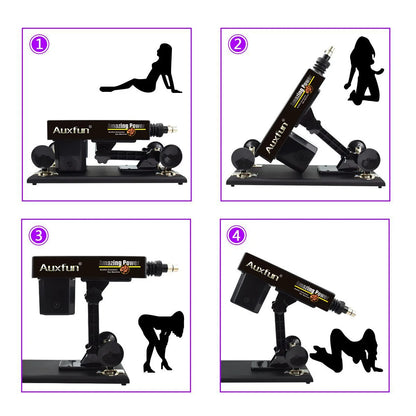 Paquete de Máquina de Sexo Básica Auxfun® Brooklyn Para él y ella