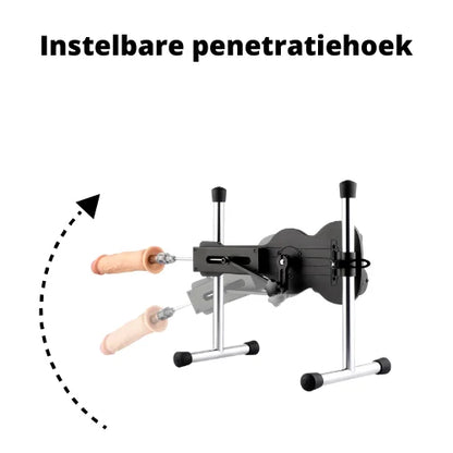 Máquina de Sexo Única para Ukelele – Ajustable, Potente y 3 Accesorios