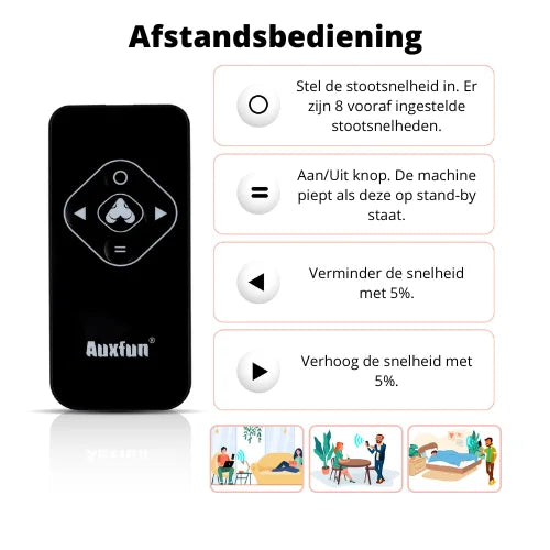Máquina de Sexo Única para Ukelele – Ajustable, Potente y 3 Accesorios
