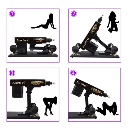 Paquete Auxfun® Basic Sex Machine Rémy Para él y ella!